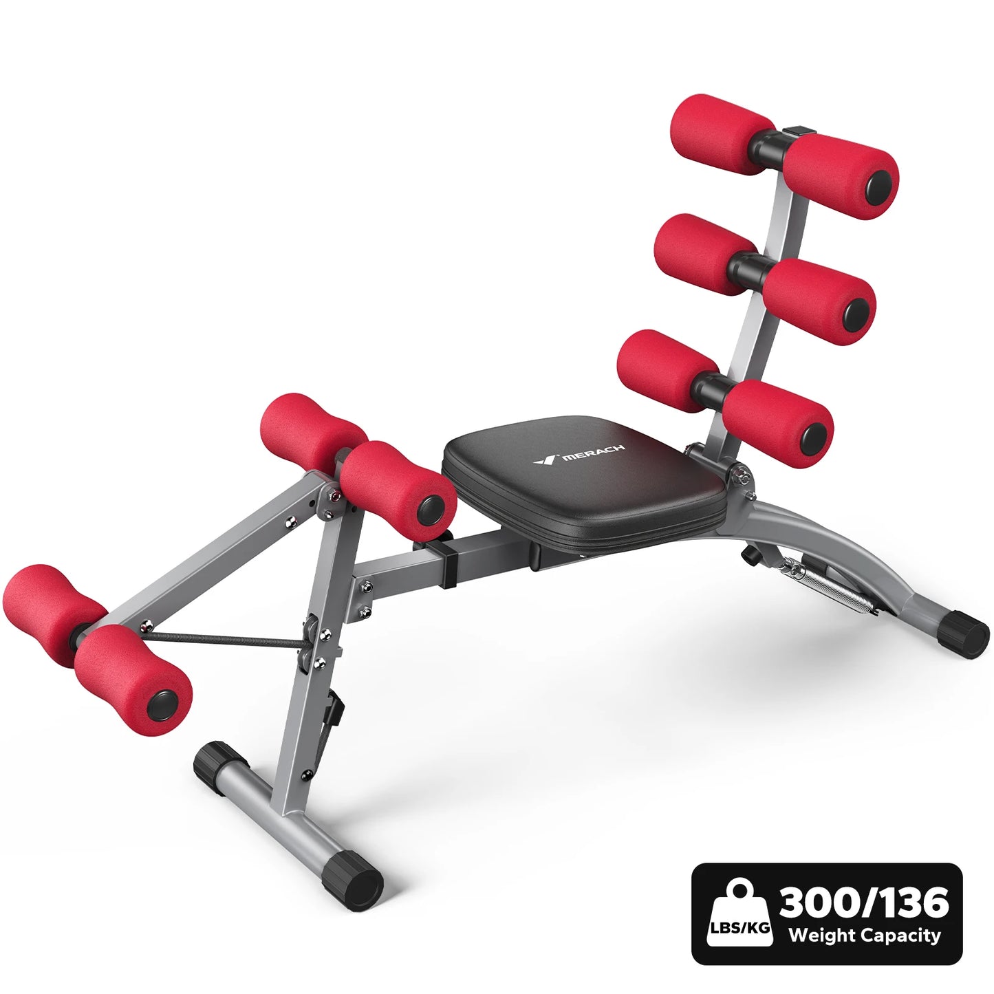 MERACH Ab Machine Multi Functional Ab Trainer For Home Gym