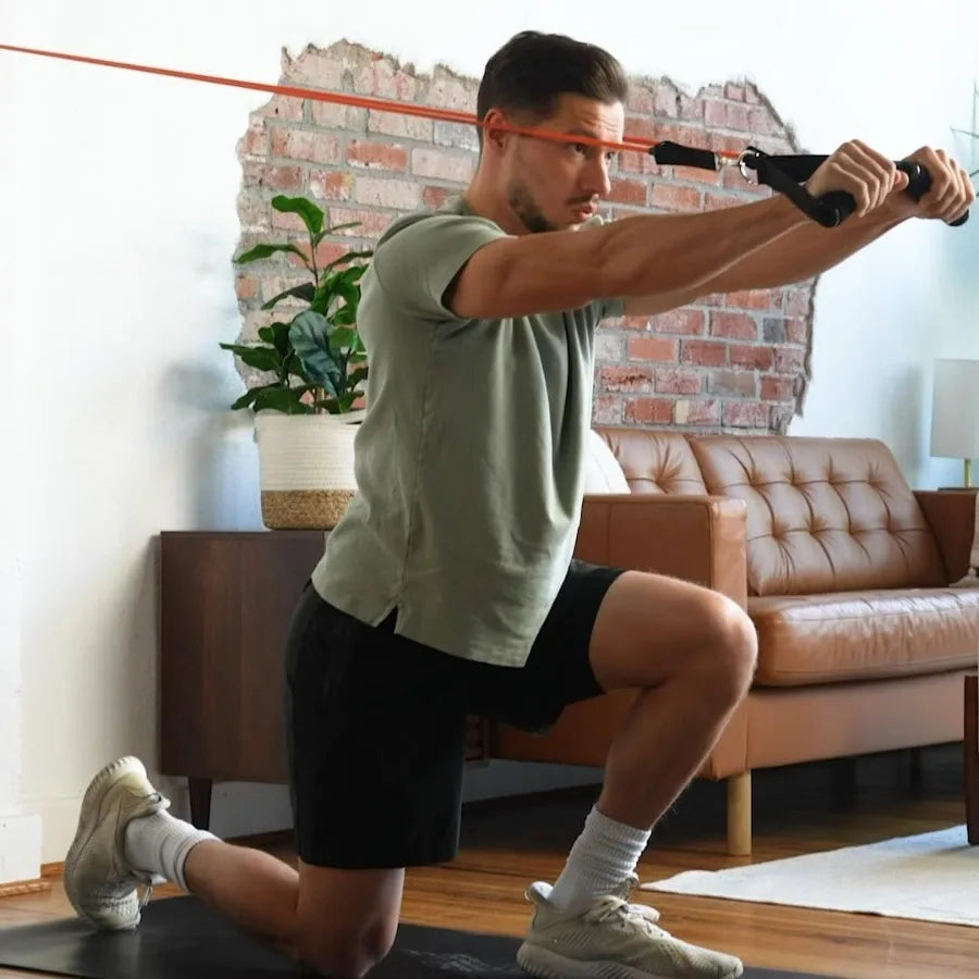 Kinetic Bands Space Saver Resistance Bands For Home Gym