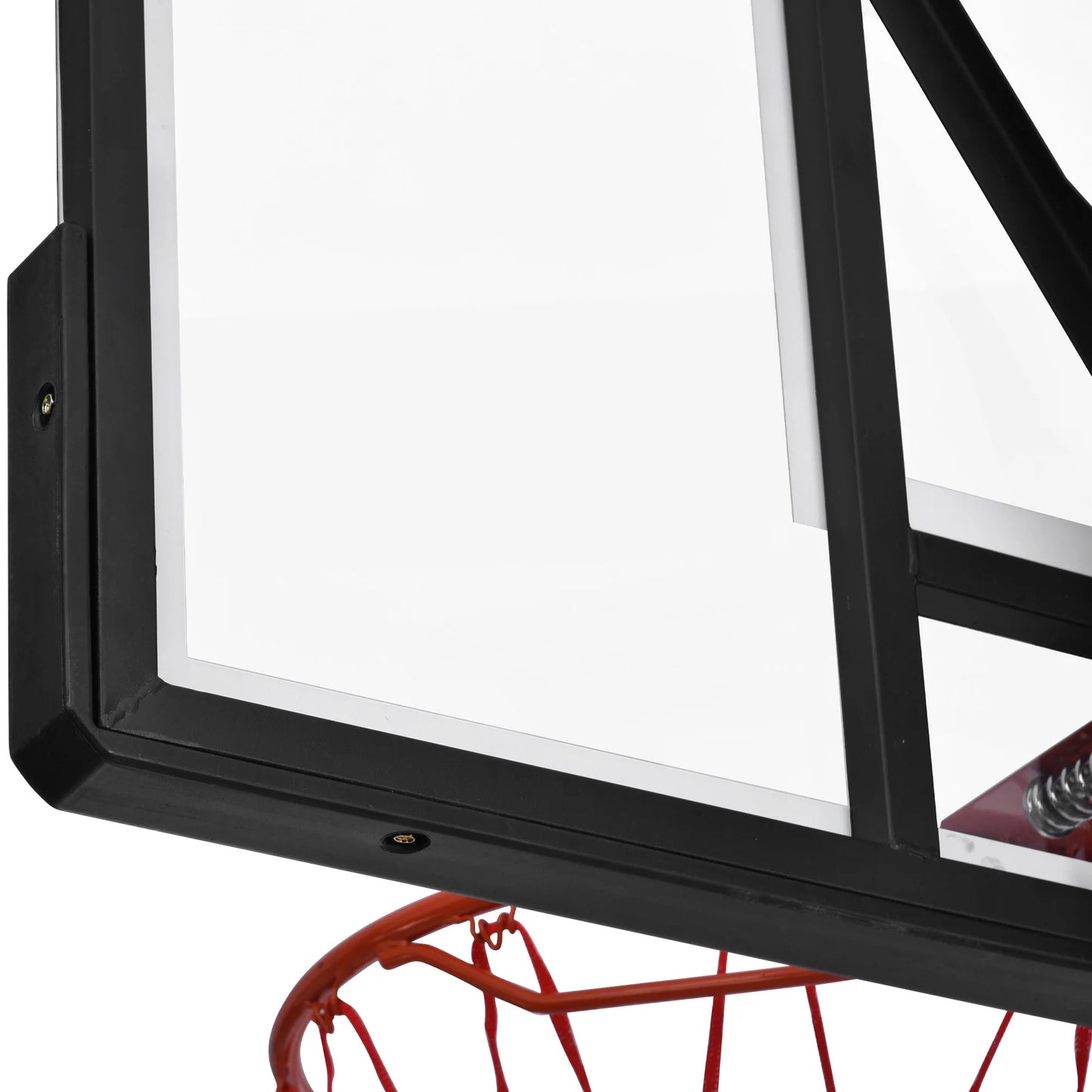 Portable Basketball Hoop System With LED Lights And Height Adjustable
