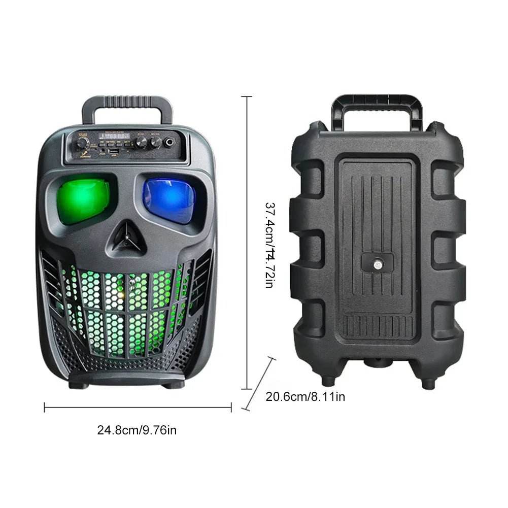 NovaSphere Bluetooth 5.0 Karaoke System With Microphone Portable PA