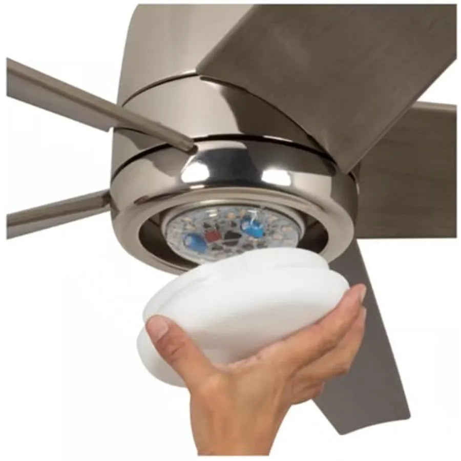 4" 18W Color Changeable Ceiling Fan LED Light Replacement, 3000K/4000K/5000K Selectable Ceiling Fan LED Light Kit, 2200LM Dimma
