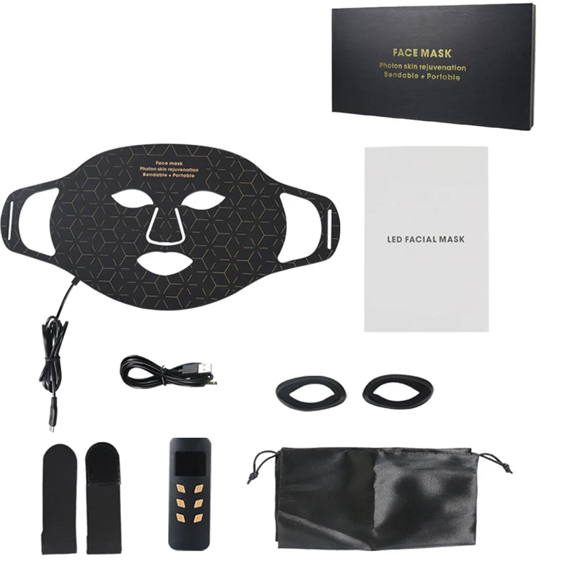 UBilli Portable LED Face Mask Light Therapy For Skin Rejuvenation
