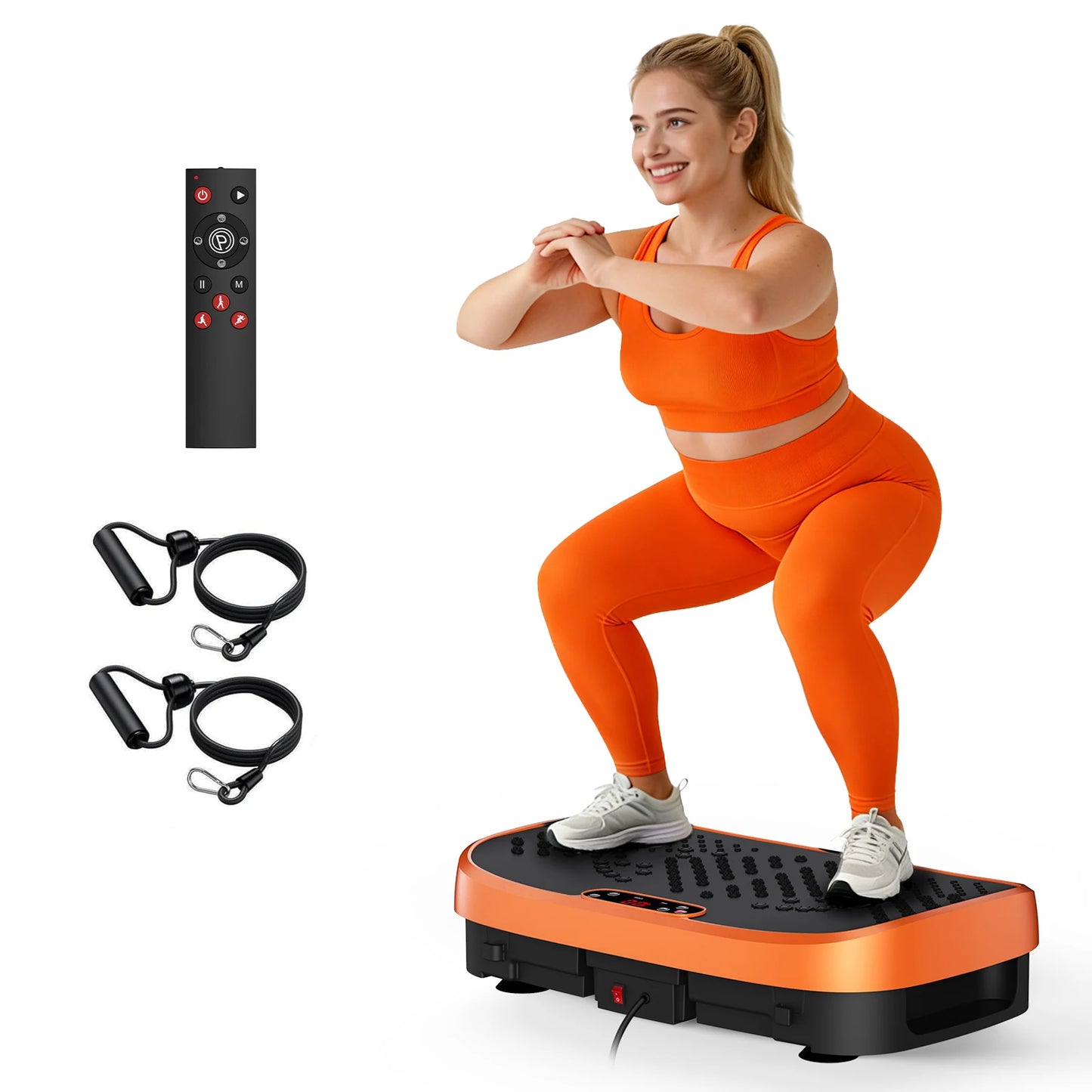 Magnetic Vibration Plate Exercise Machine for Home Gym