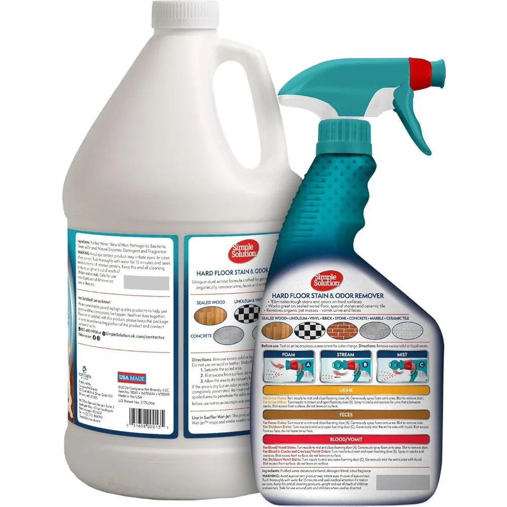 XMSJ Pet Stain And Odor Remover Enzyme Cleaner Spray