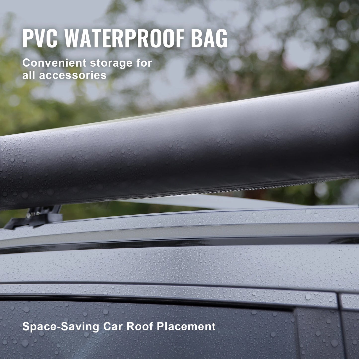 SucceBuy Vehicle Awning Retractable Car Side Waterproof Storage Bag