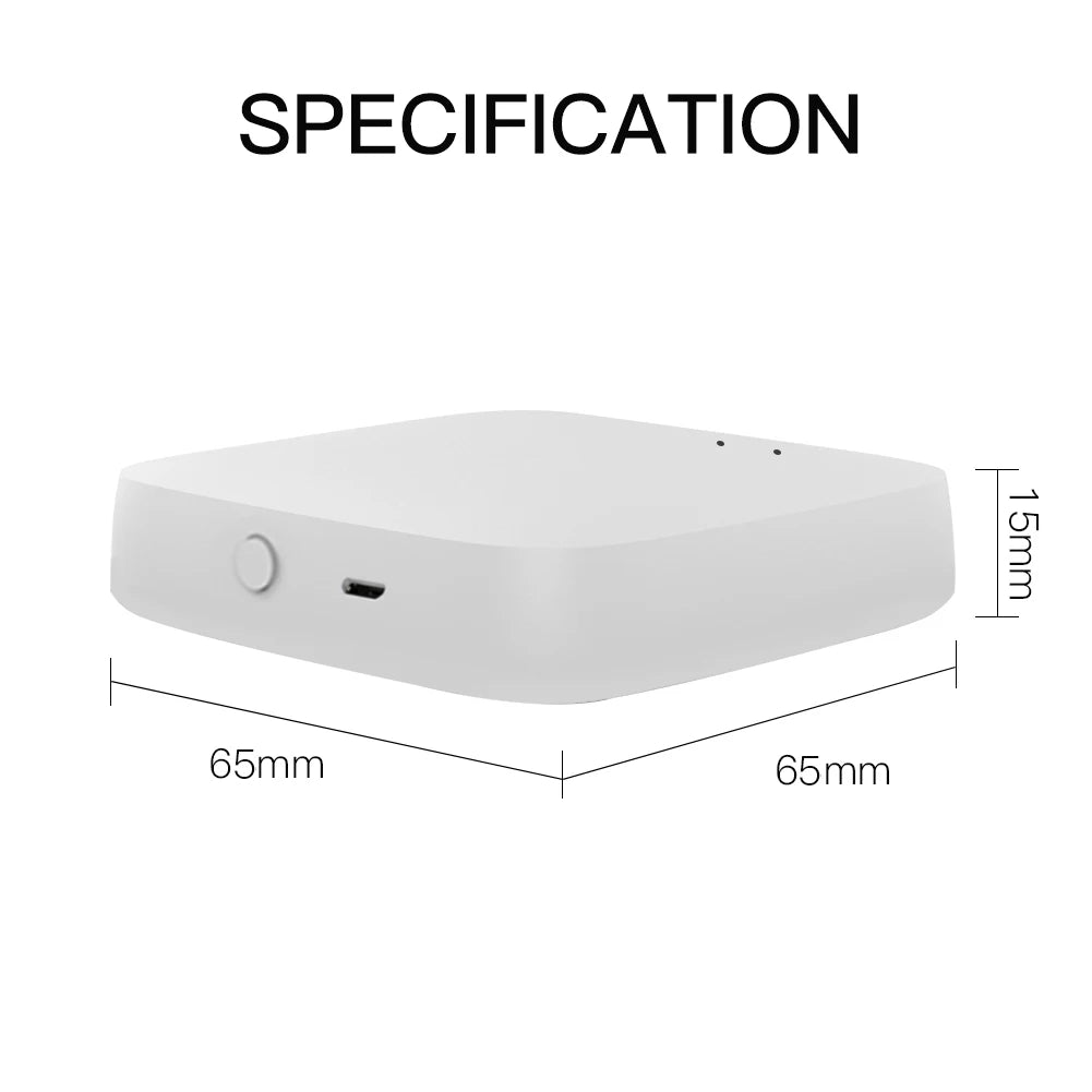 MOES Multi-mode Gateway ZigBee WiFi Bluetooth Mesh Hub Tuya