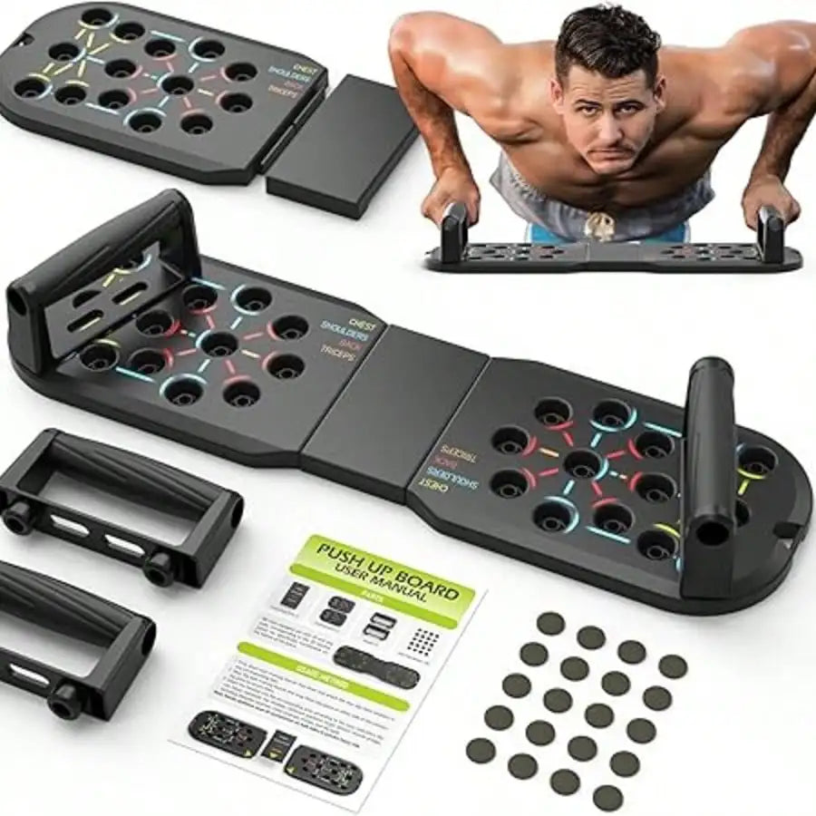 Push Up Board Home Fitness System For Chest Muscle Training