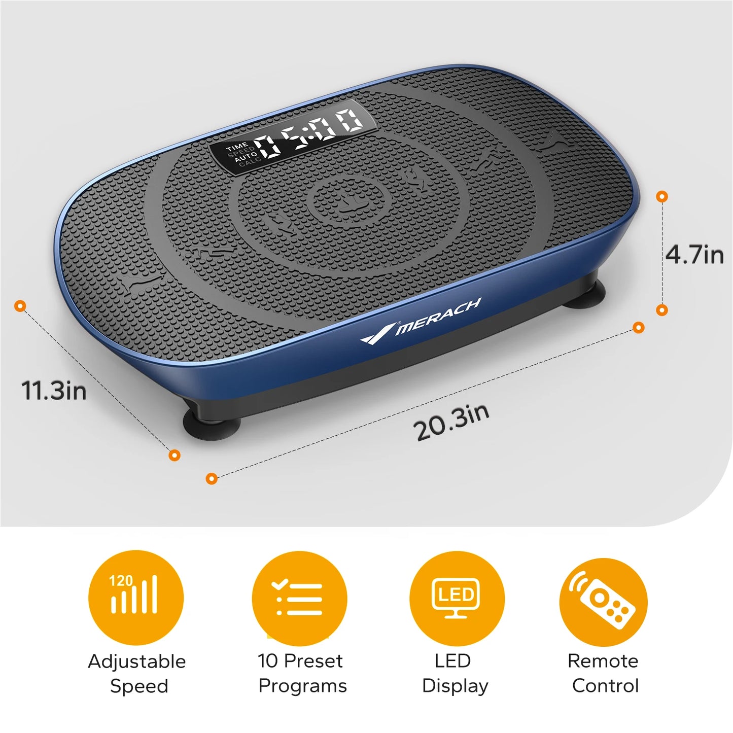 MERACH Vibration Plate CV30 Whole Body Workout Machine
