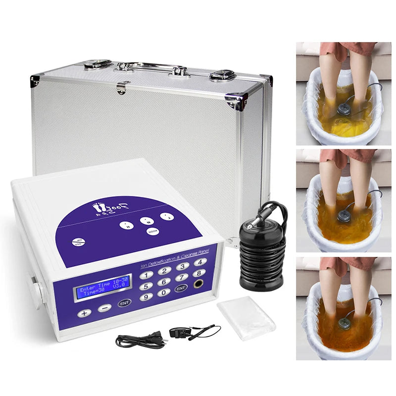 VNIOLIFE Ionic Foot Bath Detox Machine LED Display Home Spa