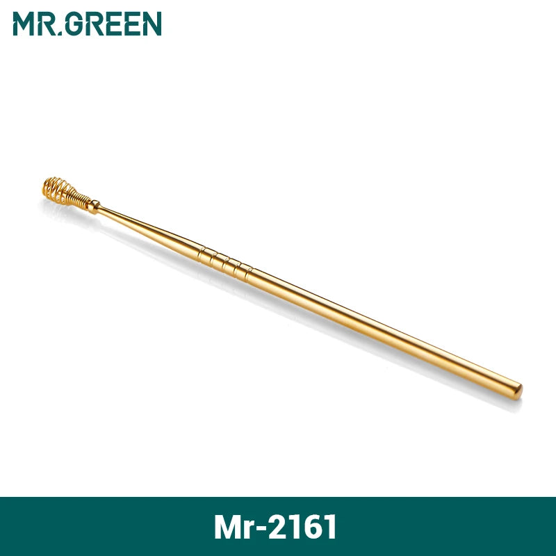 MR.GREEN Ear Wax Removal 360 Degree Spiral Massage Ear Cleaner Stainless Steel
