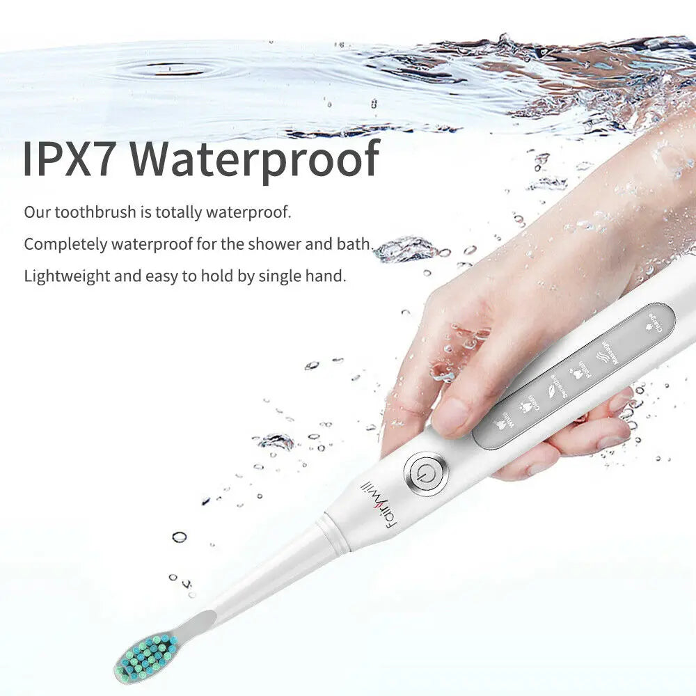 Fairywill FW-D7 Electric Sonic Toothbrush USB Rechargeable