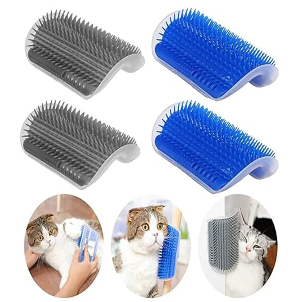 Cat Brush Comb Self Groomer Cat Scratcher
