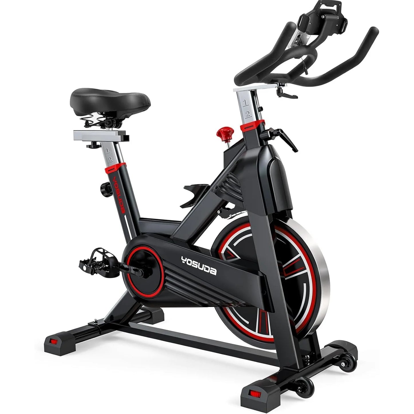 YOSUDA Pro Magnetic Exercise Bike With Bluetooth Indoor Cycling