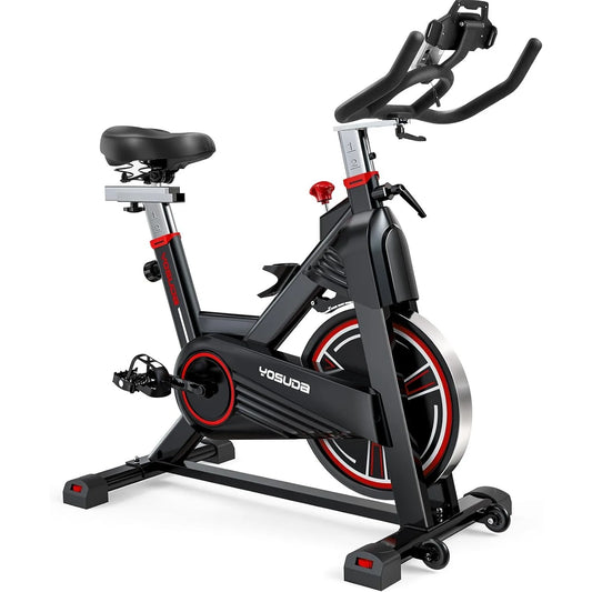 YOSUDA Pro Magnetic Exercise Bike With Bluetooth Indoor Cycling