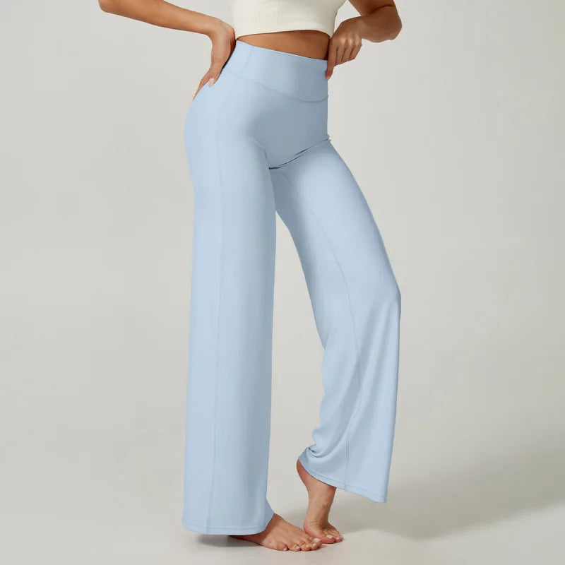 High Waist Nylon Yoga Pants For Women Slimming Fit