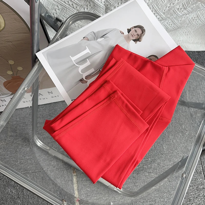 High Waist Breathable Yoga Leggings For Fitness And Running