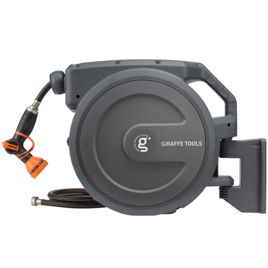Giraffe Tools AW30 Retractable Wall Mounted Hose Reel