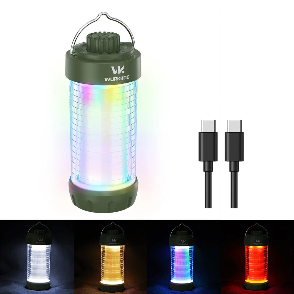 Wurkkos CL01 Camping Lantern 550LM Rechargeable LED Light