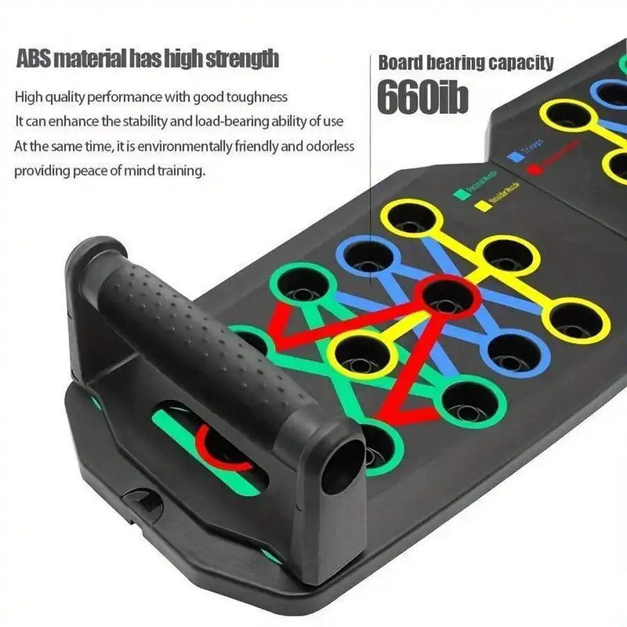 Push Up Board Home Fitness System For Chest Muscle Training