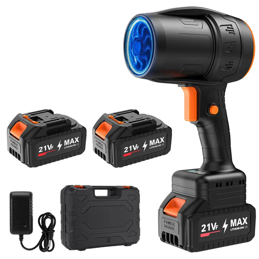 Mini Handheld Cordless Leaf Blower With Turbo 500000 RPM Batteries