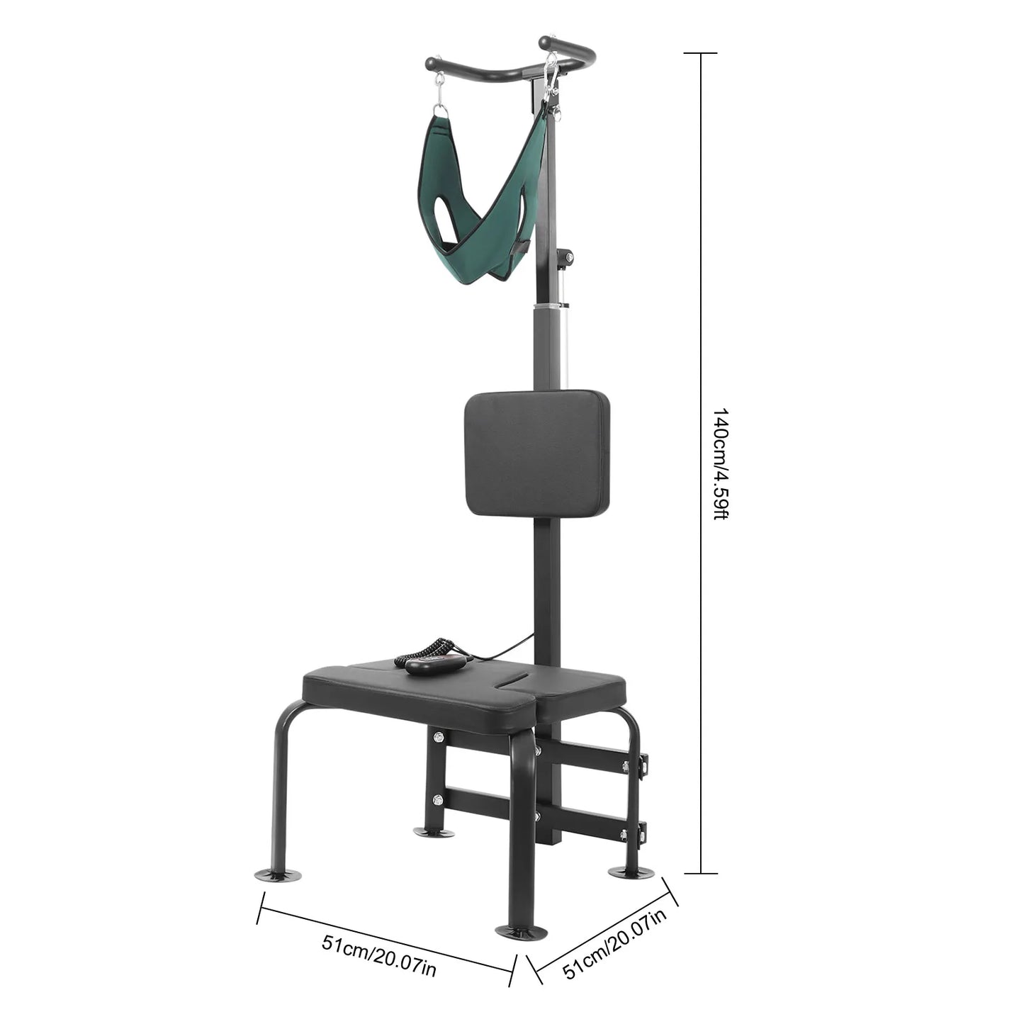 Bymaocar Electric Cervical Traction Device With Remote Control
