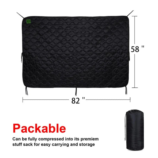 NONE Tactical Army Poncho Liner Woobie for Camping and Hunting