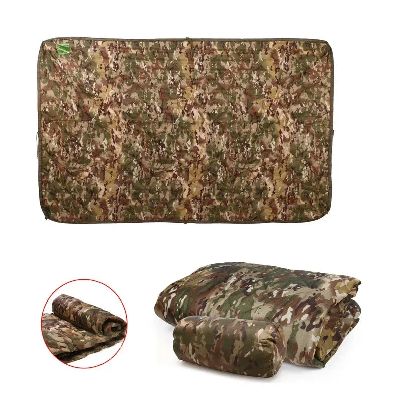 NONE Tactical Army Poncho Liner Woobie for Camping and Hunting