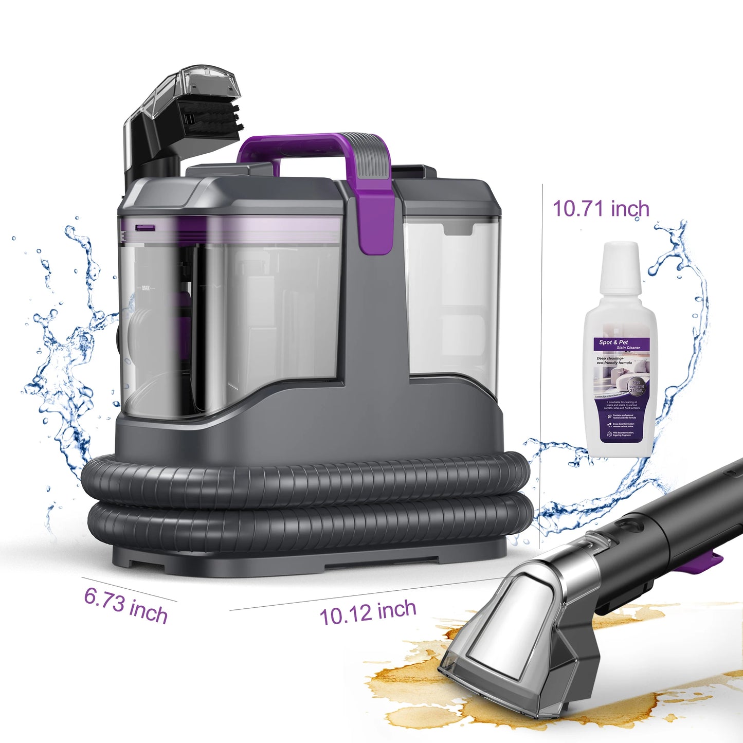 INSE C9 Corded Vacuum Cleaner With Wet Sprayer Hose