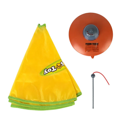 Electric Cat Toy With 4 Speeds Automatic Interactive Feather Mouse