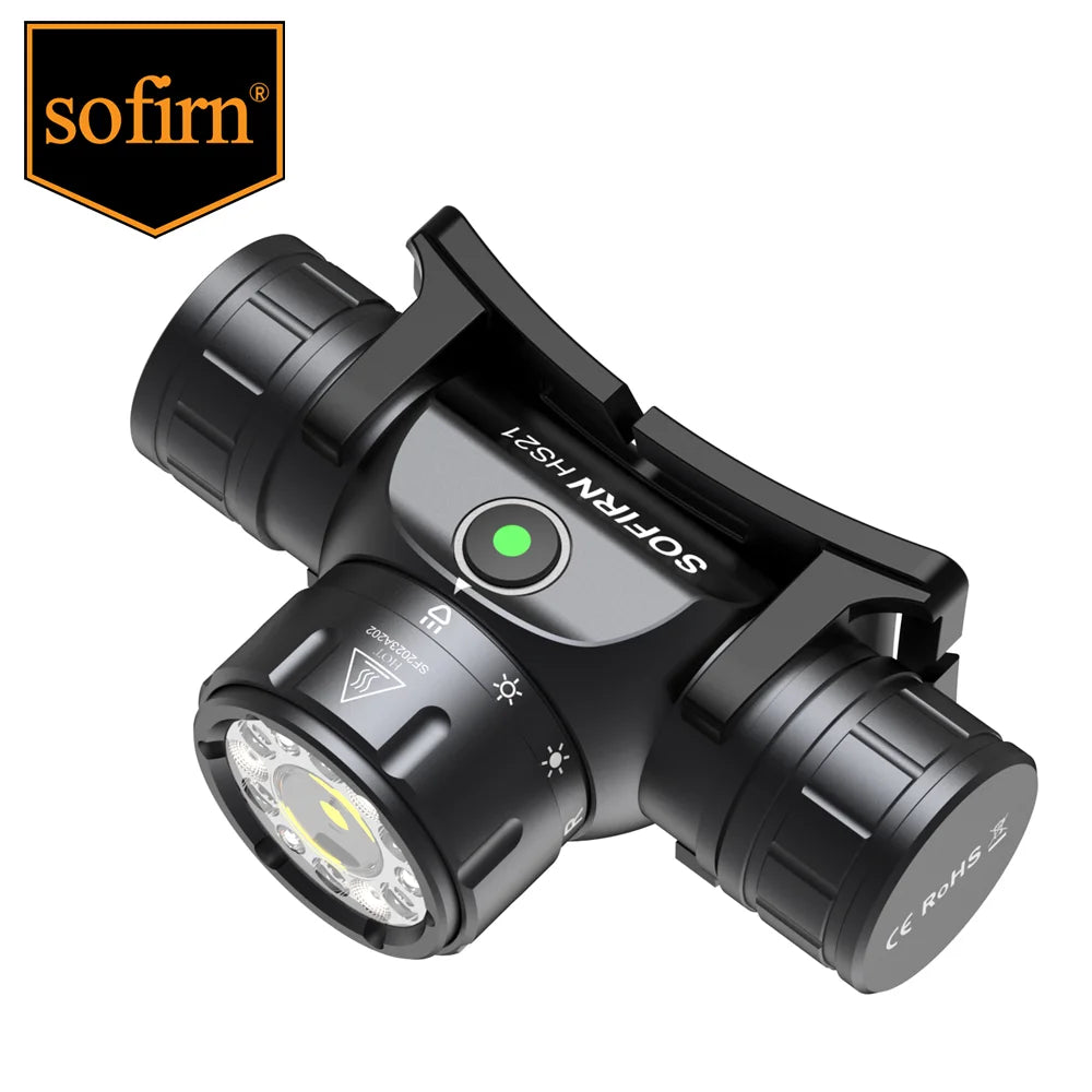 Sofirn HS21 2000 Lumen EDC Headlamp With Infrared Switch