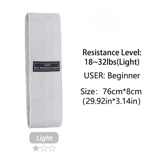 Glute Thigh Elastic Resistance Bands For Squat Workouts