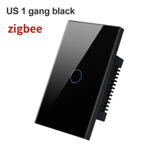 Melery Zigbee Smart Light Switch With Glass Panel For Wall
