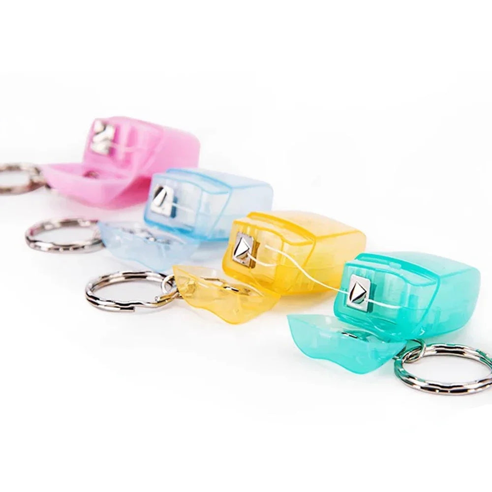 Dental Flosser 15m Interdental Picks With Keychain Pack