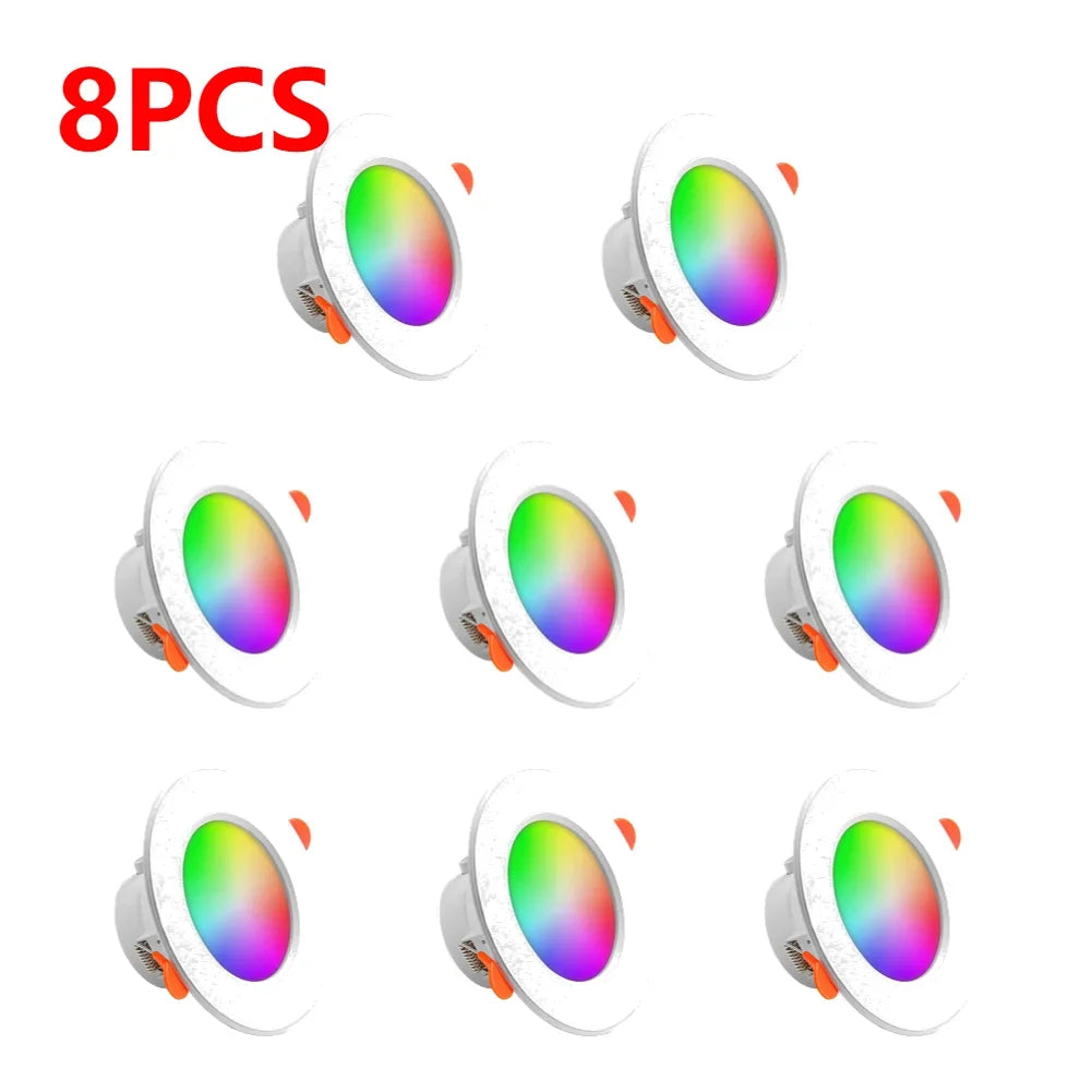 Alloet 10W Smart LED Downlight Bluetooth RGB with App Control