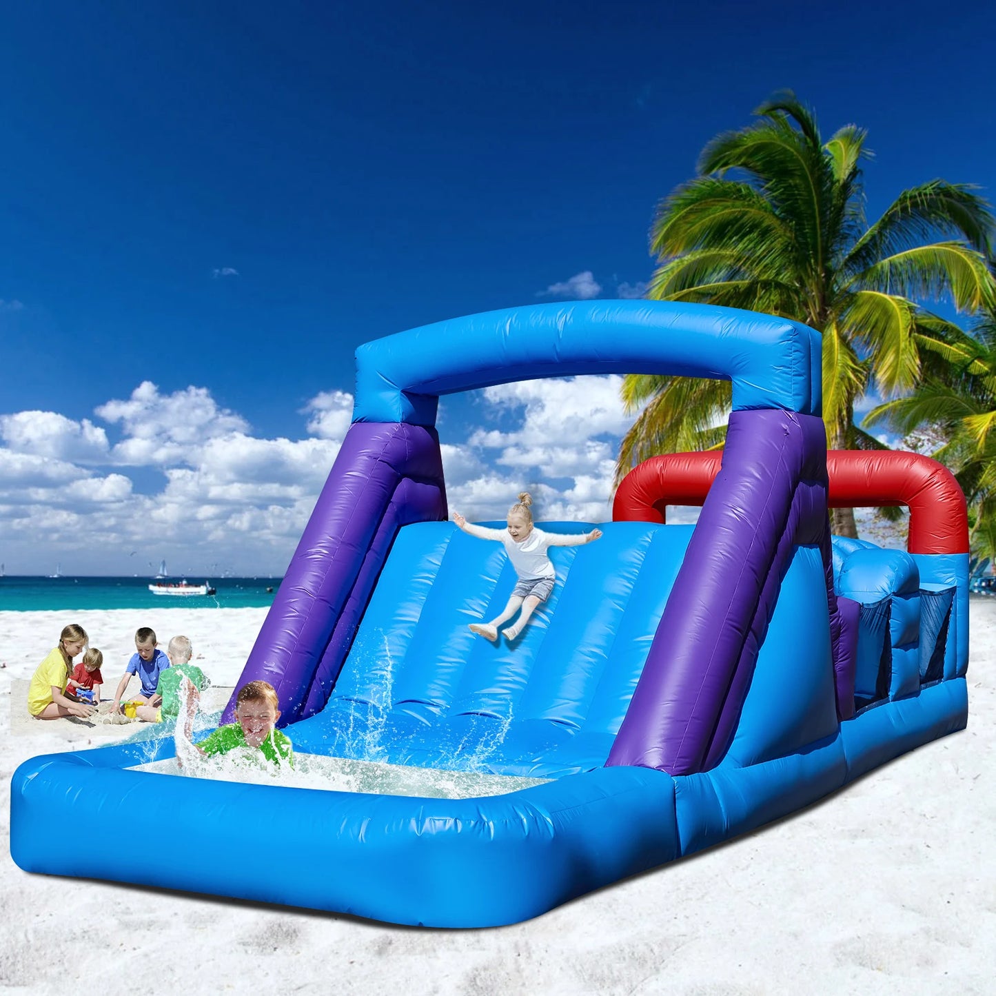 RTS Inflatable Commercial PVC Obstacle Course Bounce House