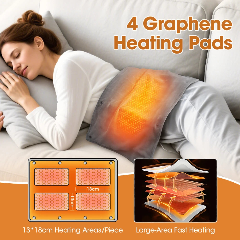 AFDEAL Electric Hand Warmer Heating Pad USB Graphene