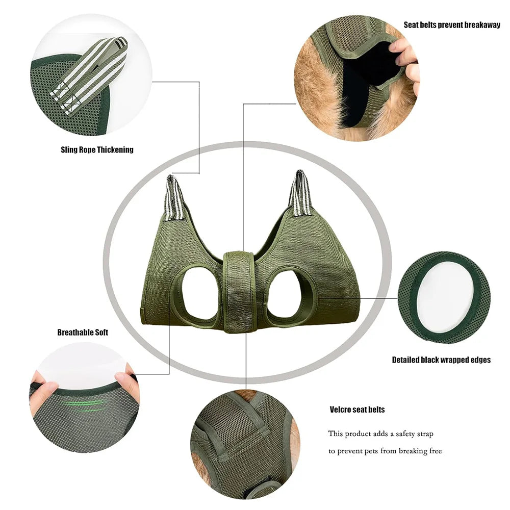 Pet Grooming Hammock Nail Clipper Fixer For Cats And Dogs