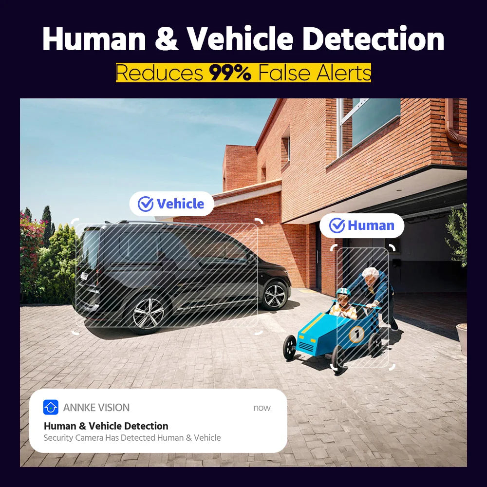 ANNKE 4K Smart Dual Light Varifocal Bullet Network Camera