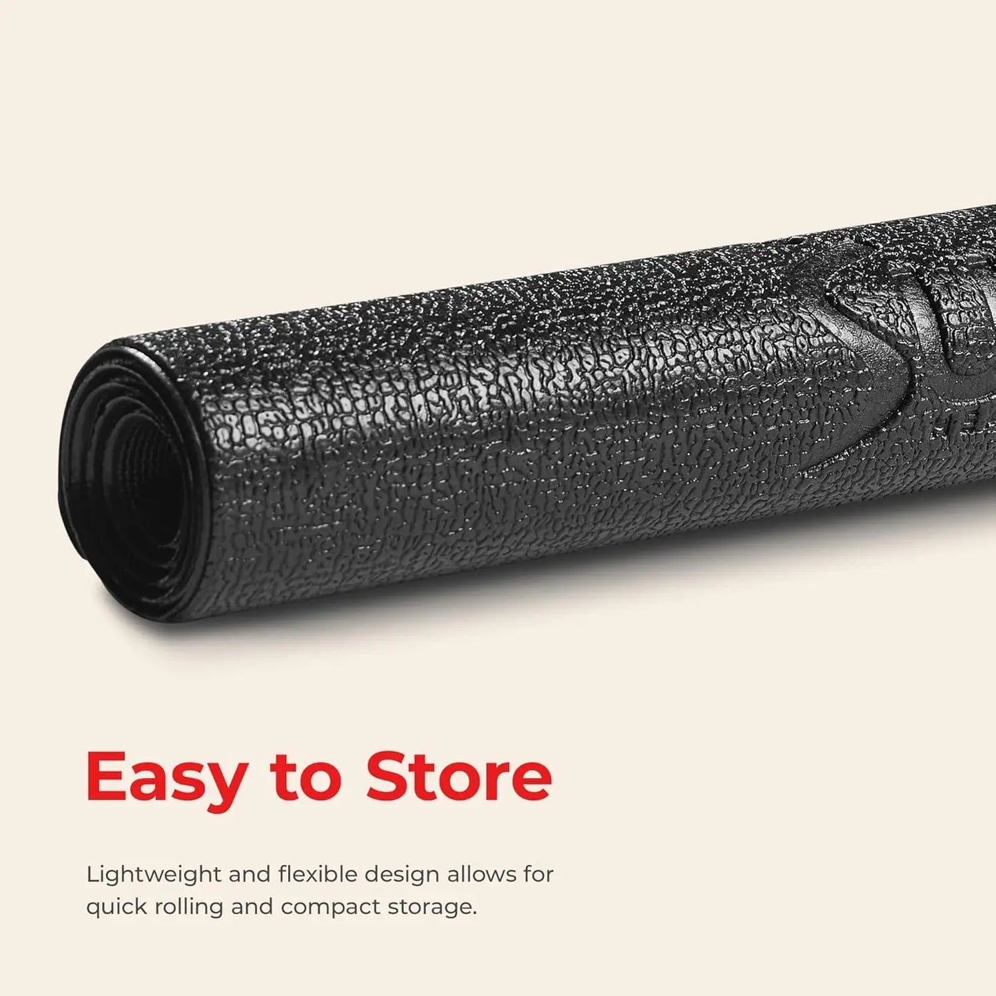 Non Slip Exercise Mat for Treadmill and Yoga Floor Protection