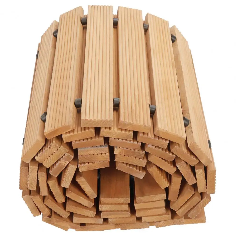 Outdoor Wooden Garden Pathway Roll Out Walkway For Patio Lawn