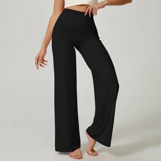 High Waist Nylon Yoga Pants For Women Slimming Fit