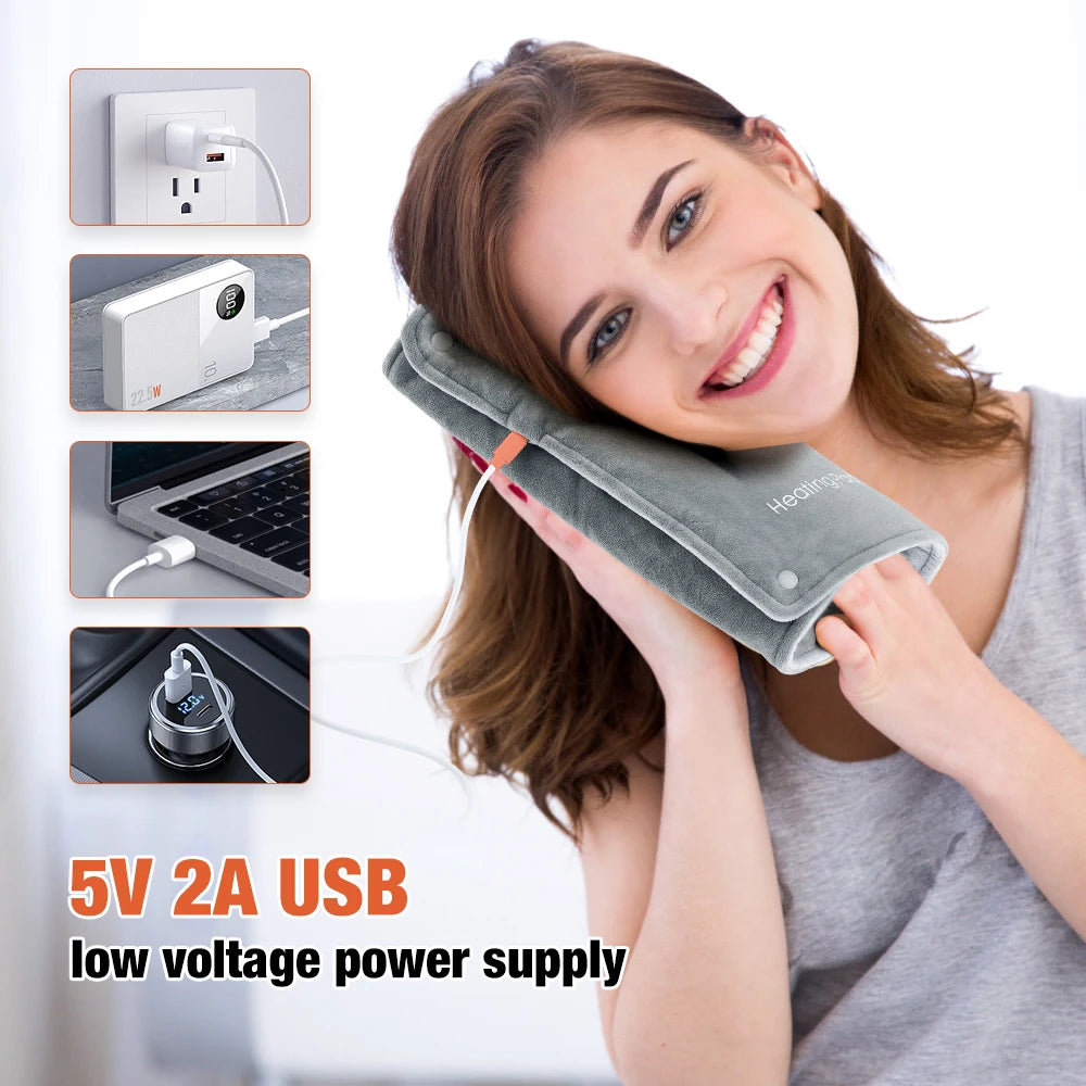 AFDEAL Electric Hand Warmer Heating Pad USB Graphene