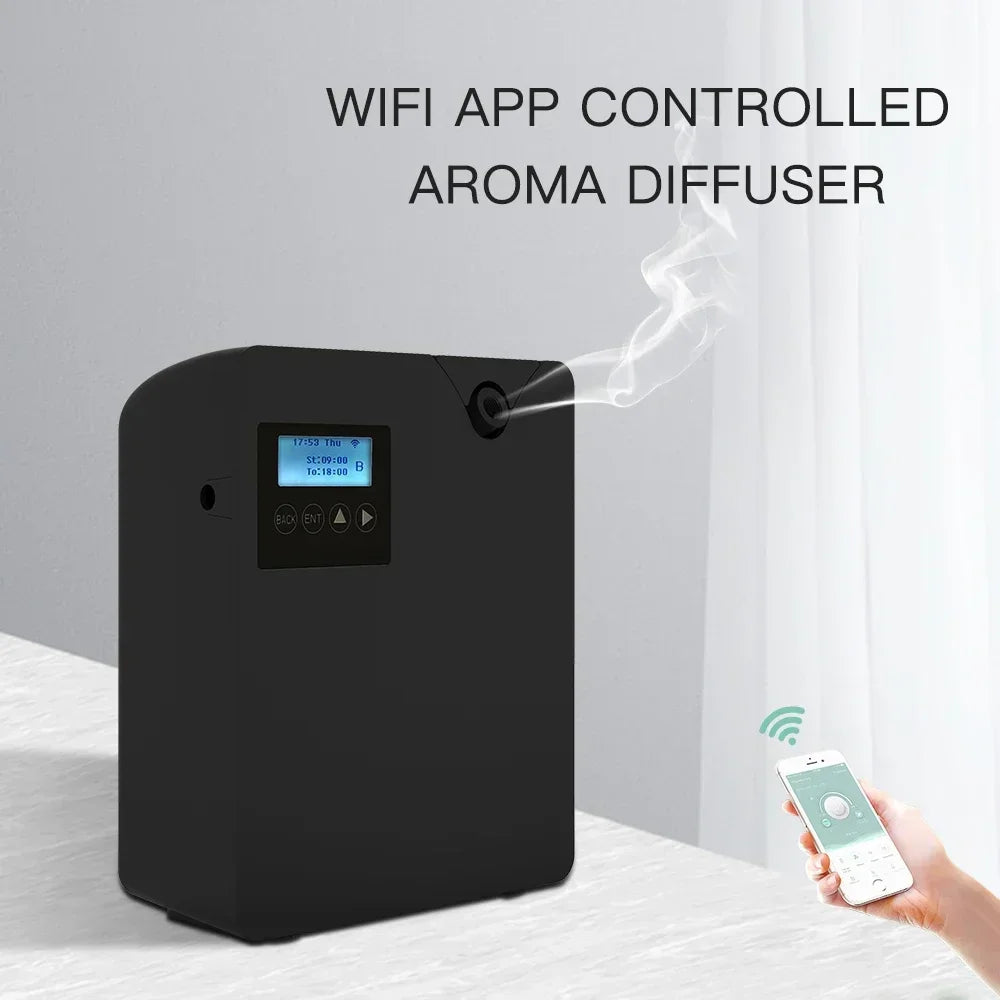 NAMSTEC WiFi Bluetooth Essential Oil Diffuser With Timer