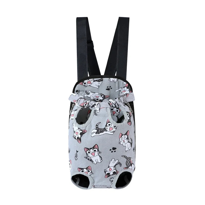 Adjustable Cat and Dog Carrier Backpack for Travel and Outdoors