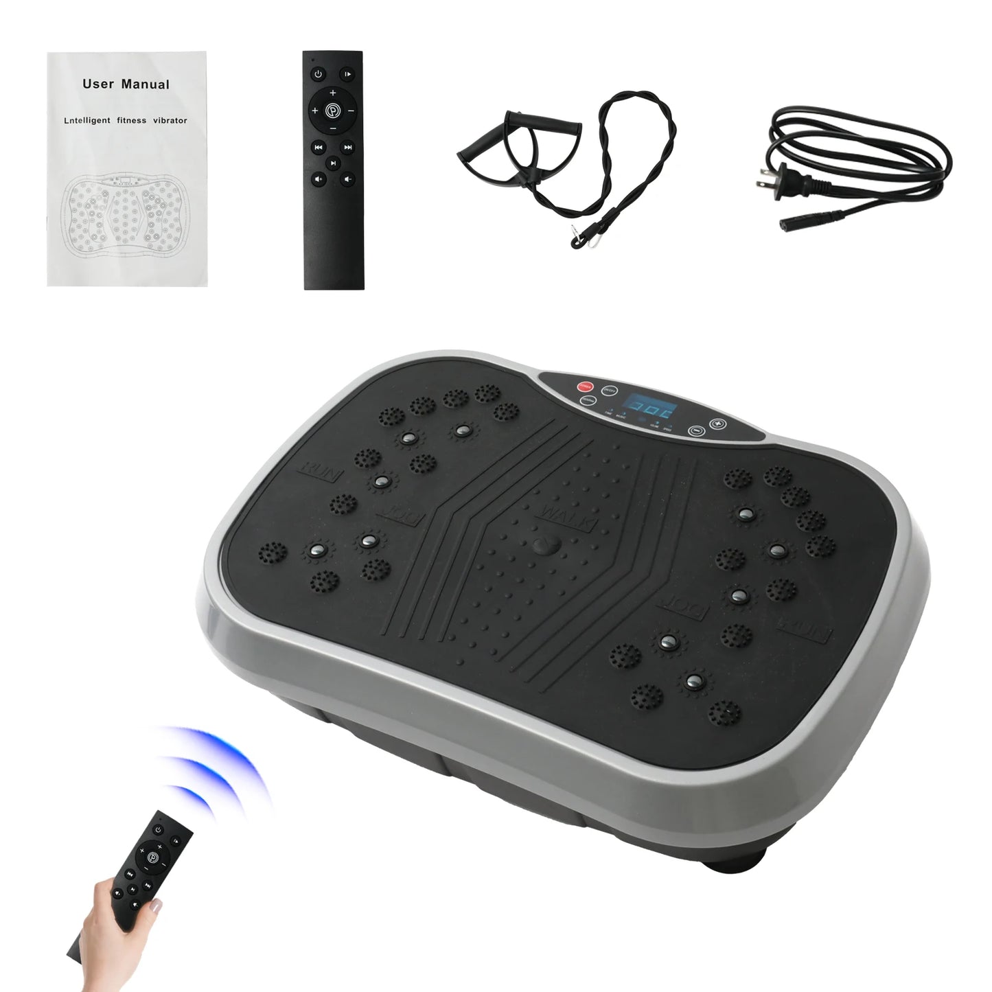 Vibration Plate Exercise Machine for Full Body Fat Burning Workout