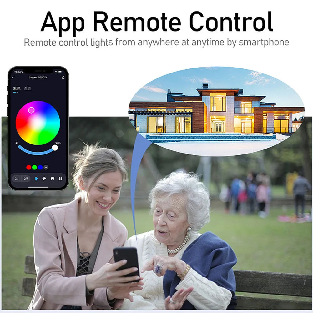 Alloet 10W Smart LED Downlight Bluetooth RGB with App Control