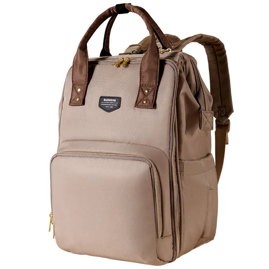 Sunveno Diaper Backpack Waterproof Travel Baby Bag with Multiple Compartments