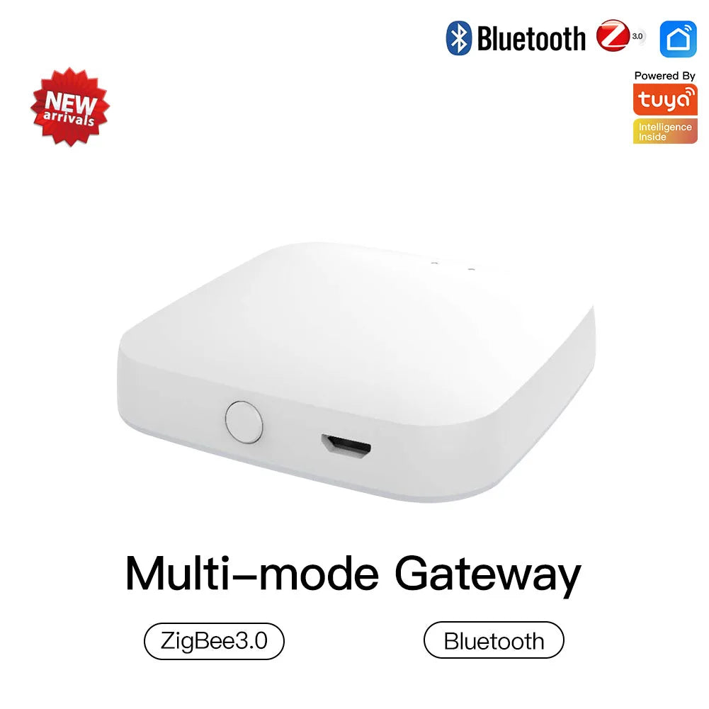 MOES Multi-mode Gateway ZigBee WiFi Bluetooth Mesh Hub Tuya