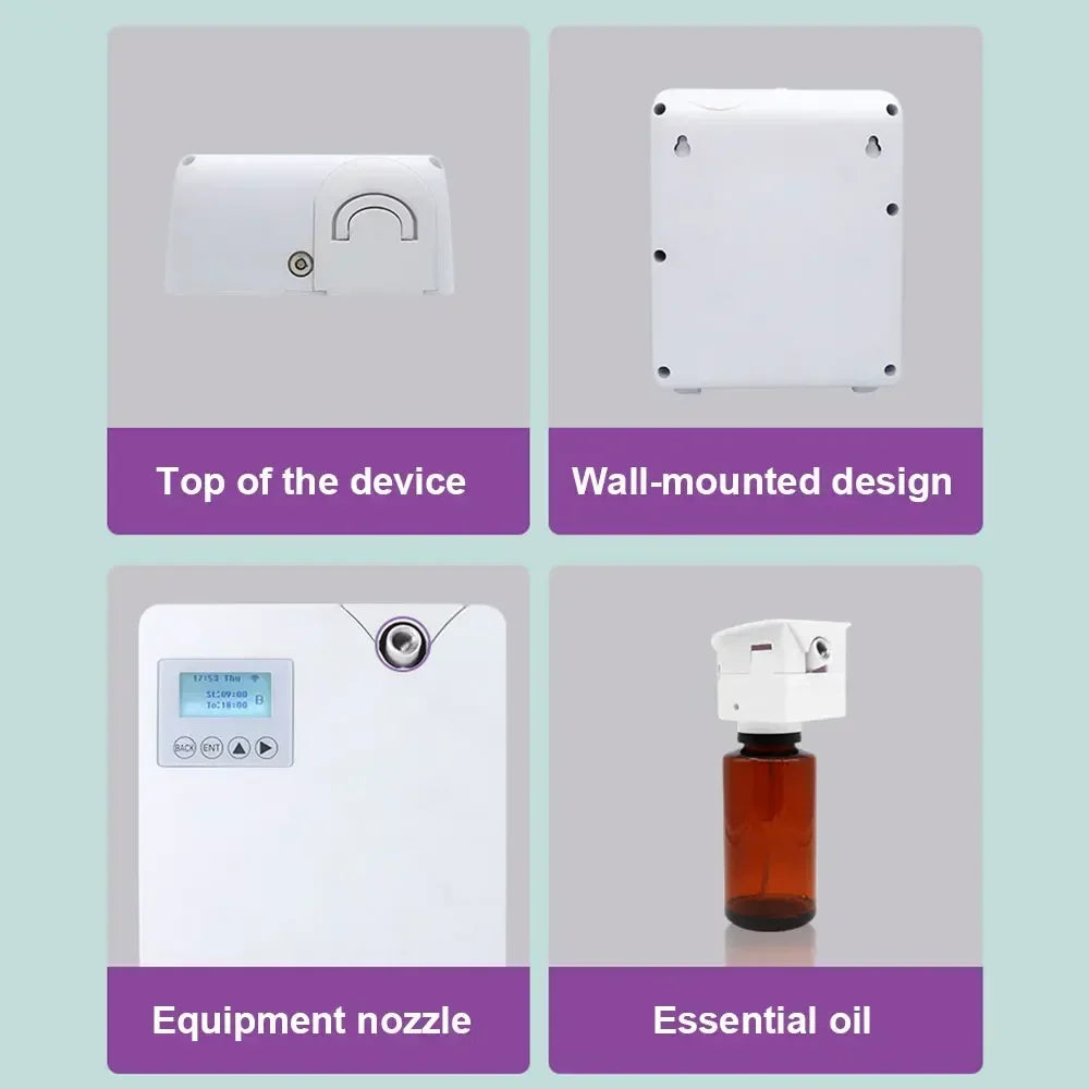 NAMSTEC WiFi Bluetooth Essential Oil Diffuser With Timer