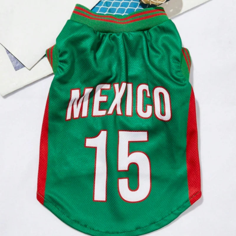 Mesh Breathable Dog Clothes Shirt For Summer Pet Wear